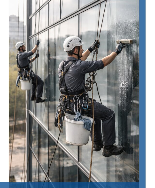 Мойка сплошного остекления в Сальске, заказать от 305 р.| ВЫСОТНИК-Слс