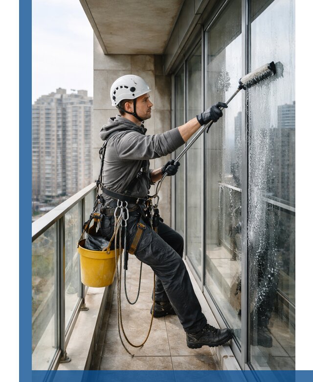 Профессиональная мойка балконного остекления в Сальске