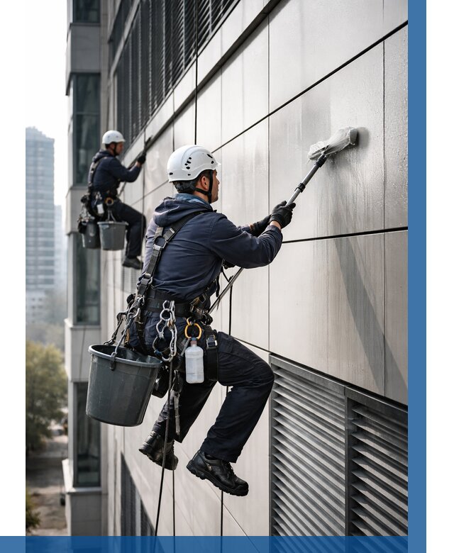 Мойка вентилируемого фасада в Сальске от 254 р. | ВЫСОТНИК-Слс