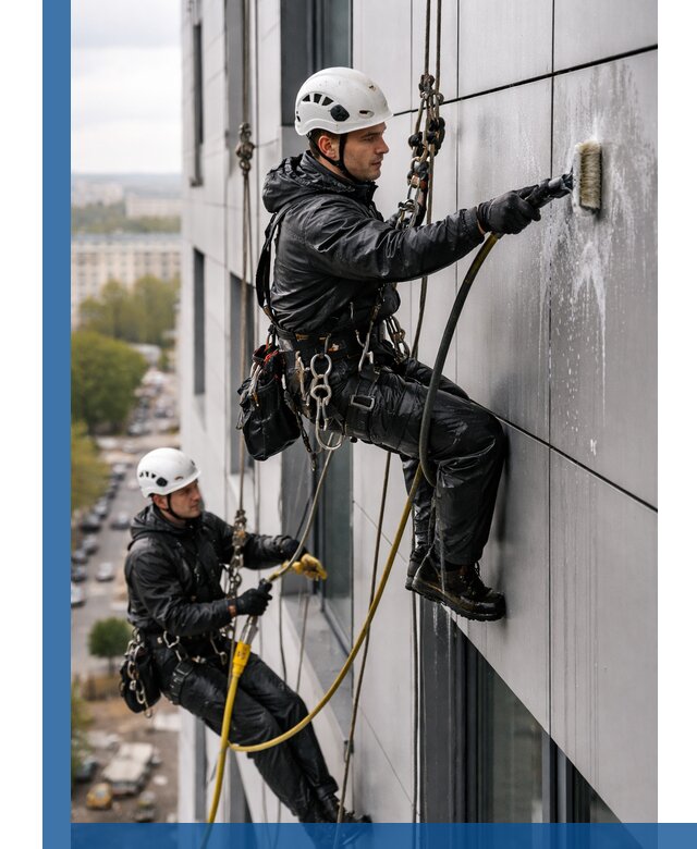 Профессиональная мойка фасада из композита в Сальске