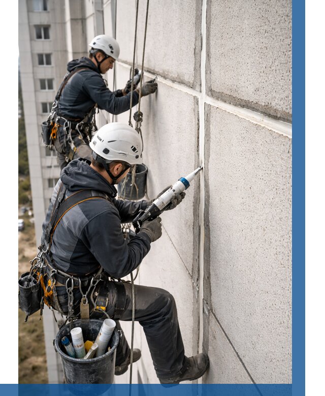 Герметизация межпанельных швов в Сальске от 712 р. | ВЫСОТНИК-Слс