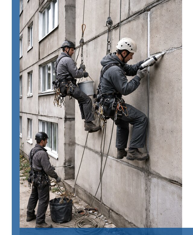 Герметизация межпанельных швов в Сальске с гарантией герметичности
