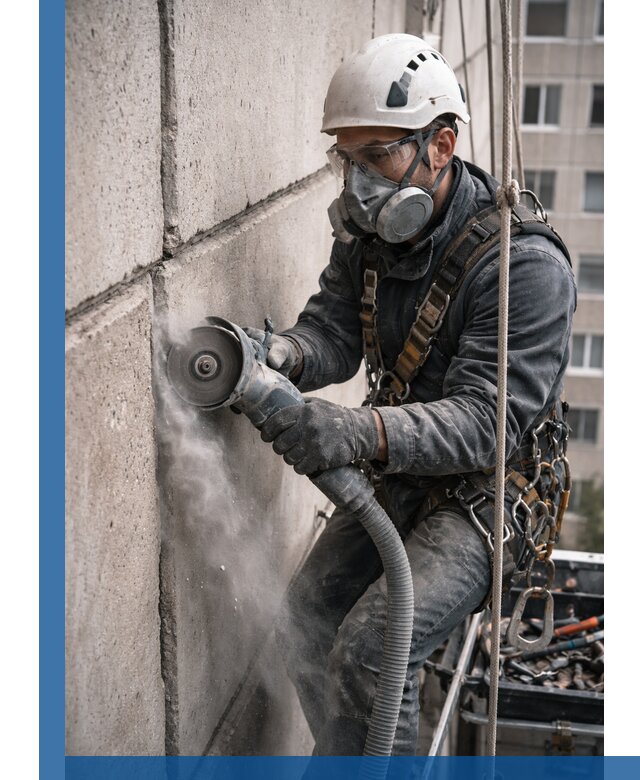 Штробление межпанельных швов в Сальске качественно и быстро