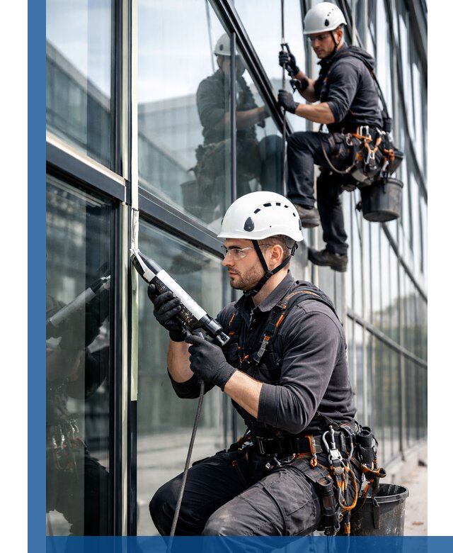 Герметизация витражных швов в Сальске для зданий и фасадов