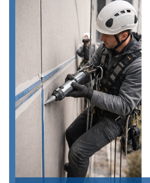 Герметизация стыков фасадных панелей в Сальске качественно и быстро