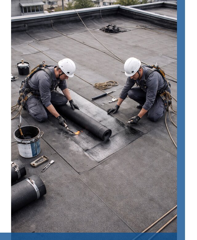 Ремонт мягкой кровли под ключ в Сальске от 712 р. | ВЫСОТНИК-Слс