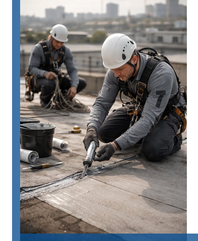 Аварийное и капитальное устранение протечек кровли в Сальске