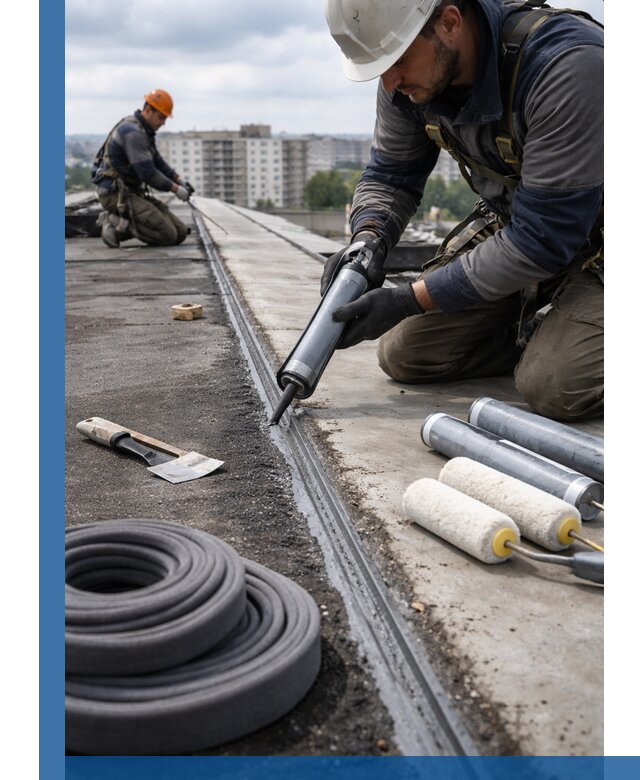 Герметизация швов кровли в Сальске с гарантией герметичности