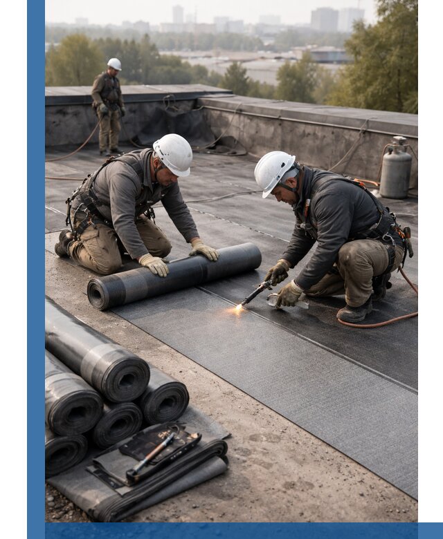Монтаж мягкой кровли в Сальске профессионально и надежно