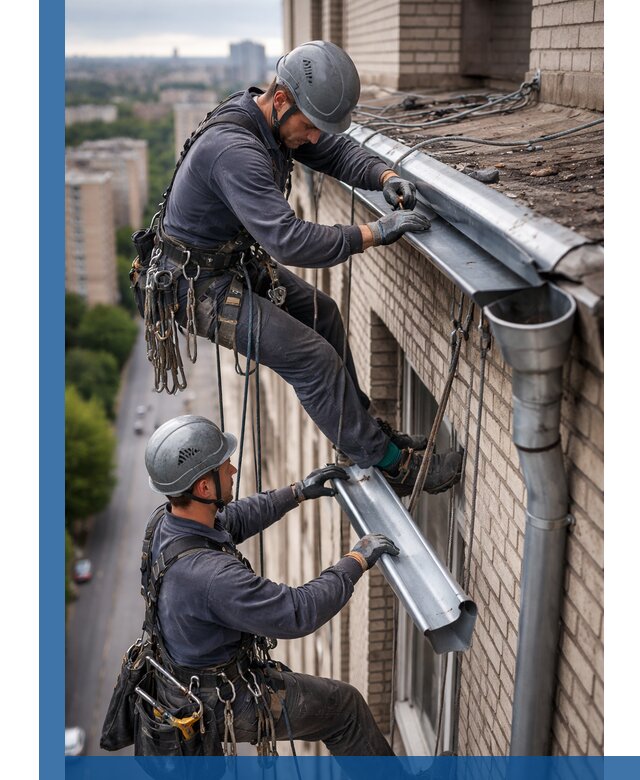 Ремонт водосточных желобов в Сальске, быстро и качественно