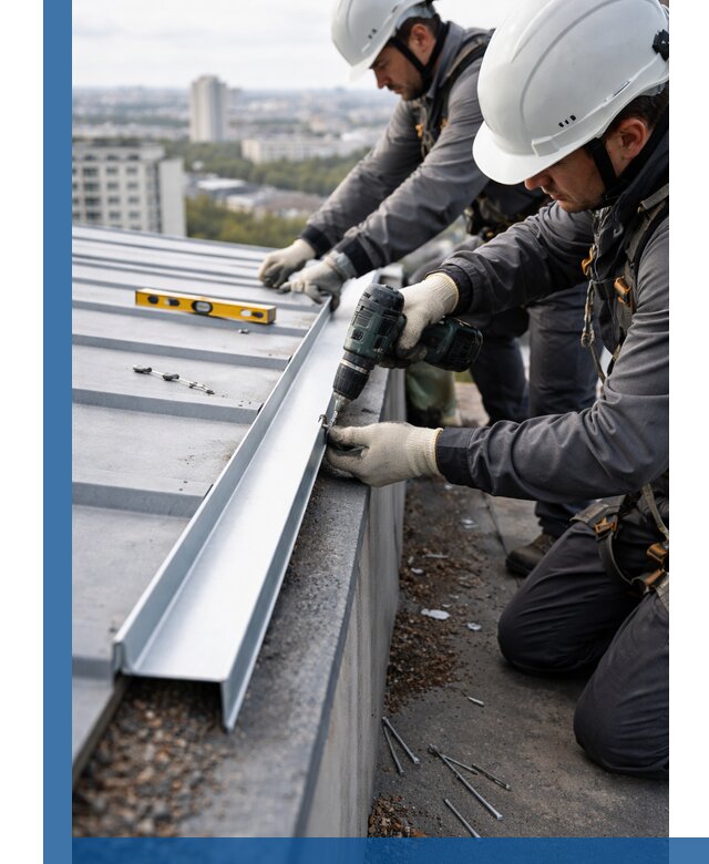 Монтаж капельника на кровле в Сальске с гарантией качества