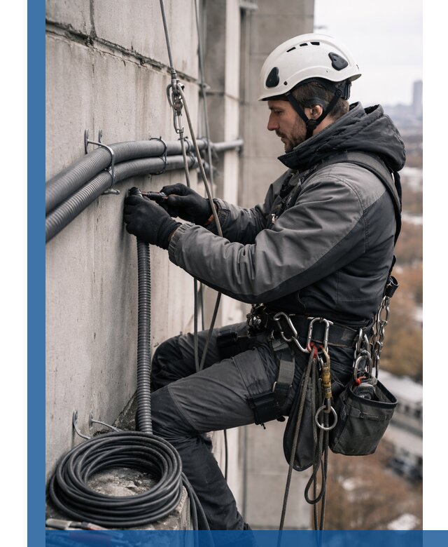 Профессиональный монтаж гофры для кабеля в Сальске с гарантией