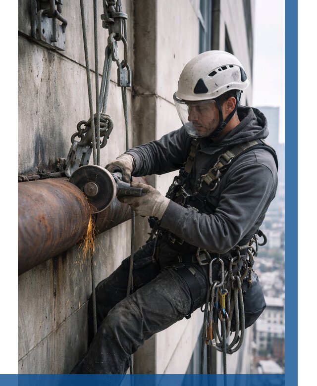 Резка металла на высоте в Сальске по цене от 4576 р. | ВЫСОТНИК-Слс