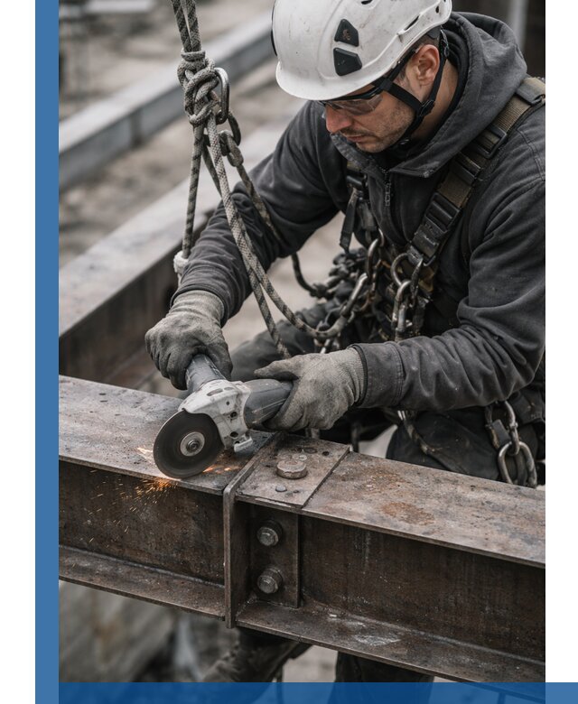 Резка металла на высоте в Сальске для зданий и конструкций