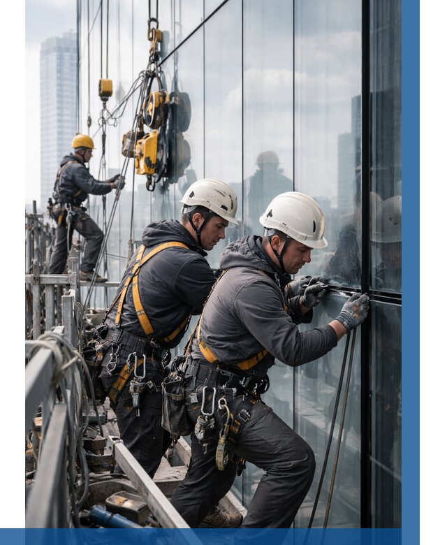 Структурное остекление фасадов в Сальске от 9660 р. | ВЫСОТНИК-Слс