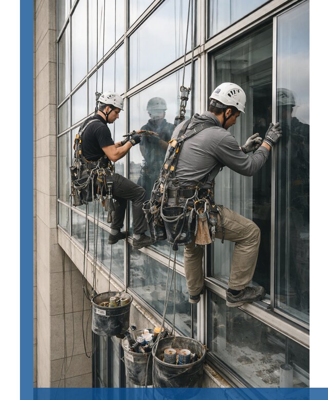 Ремонт витражных конструкций и фасадного остекления в Сальске