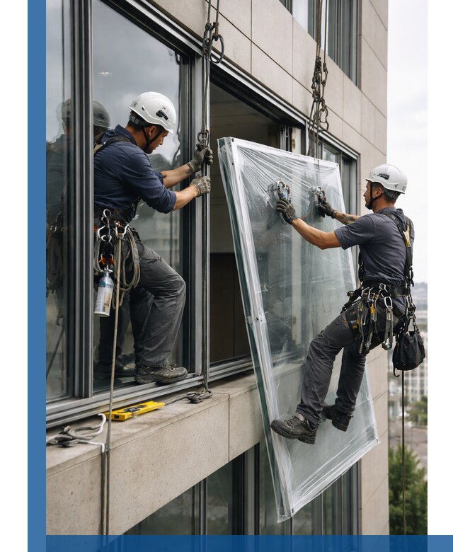 Профессиональная замена стекла в витраже в Сальске с гарантией