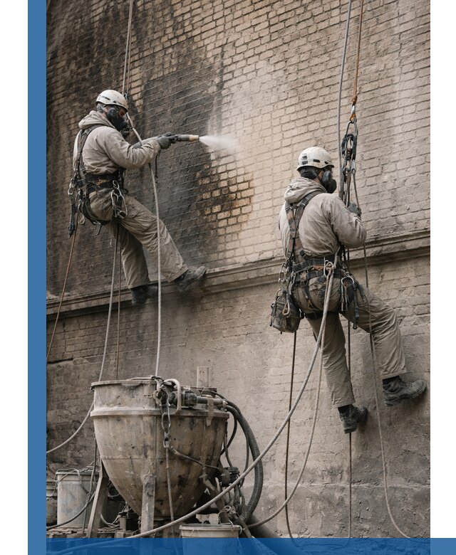 Пескоструйная очистка фасадов в Сальске профессионально