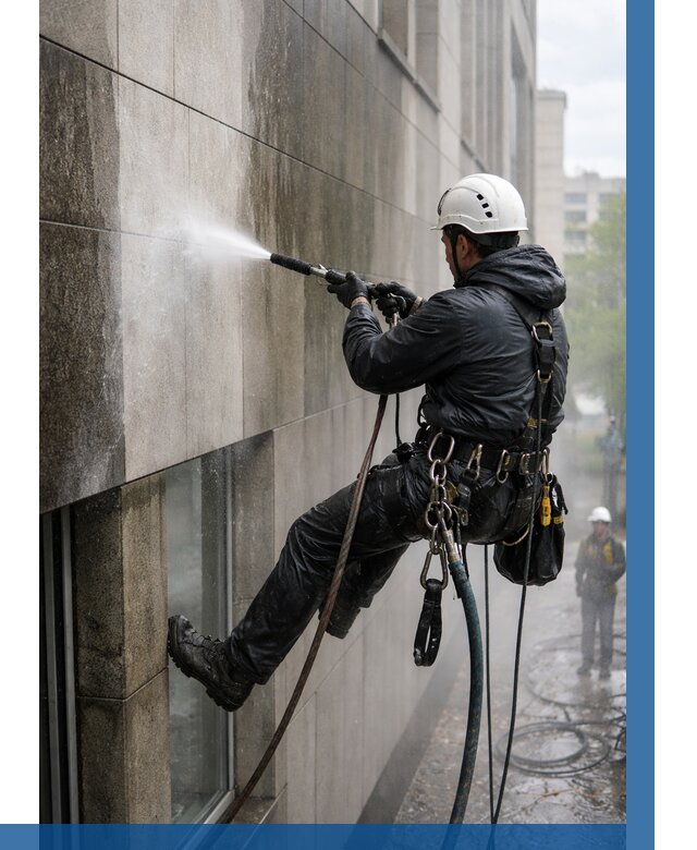 Гидроструйная очистка поверхностей в Сальске от 864 р. | ВЫСОТНИК-Слс