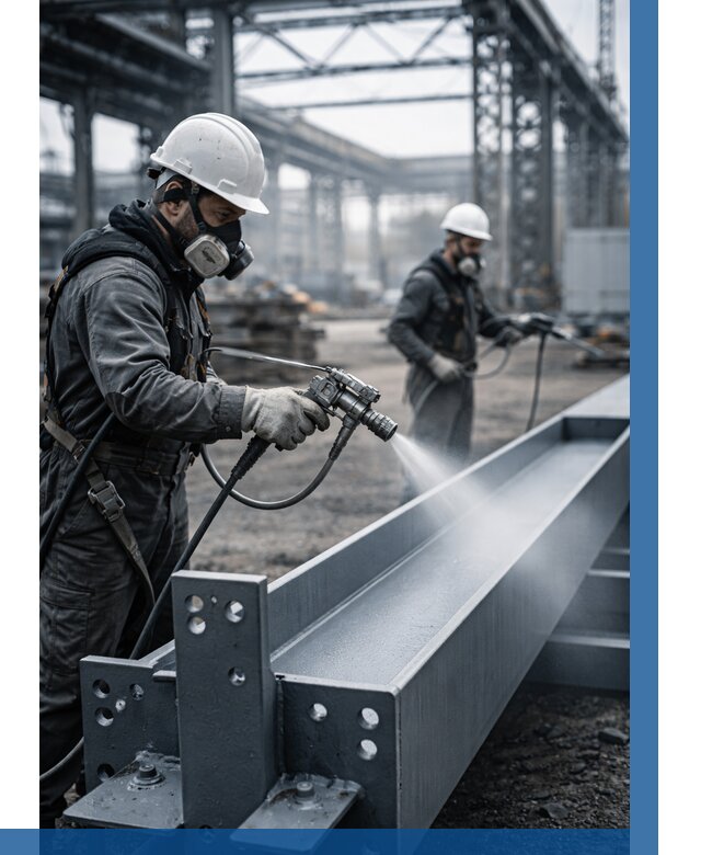 Антикорроз. обработка металлоконстр. в Сальске от 458 р. | ВЫСОТНИК-Слс