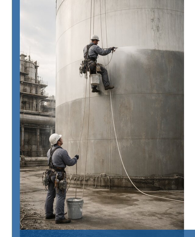 Покраска стальных резервуаров и емкостей в Сальске профессионально