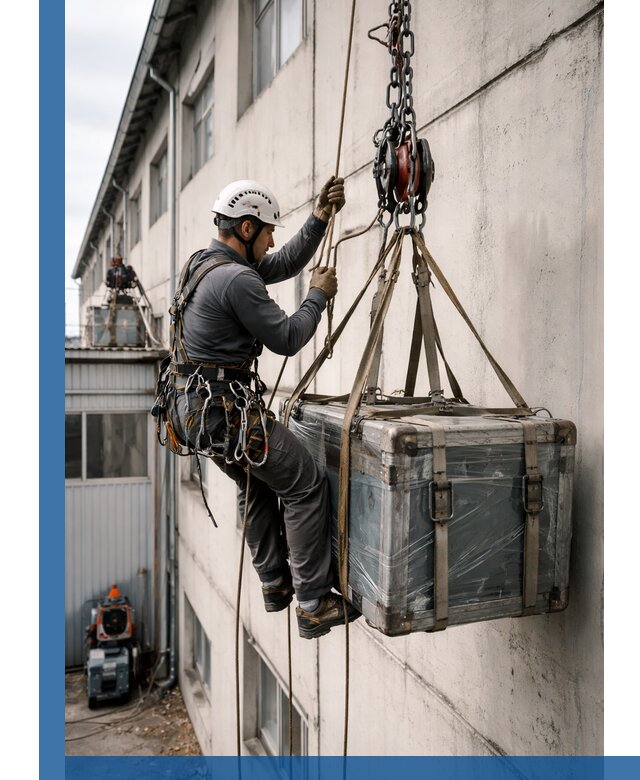 Подъем грузов на высоту в Сальске для промышленных объектов