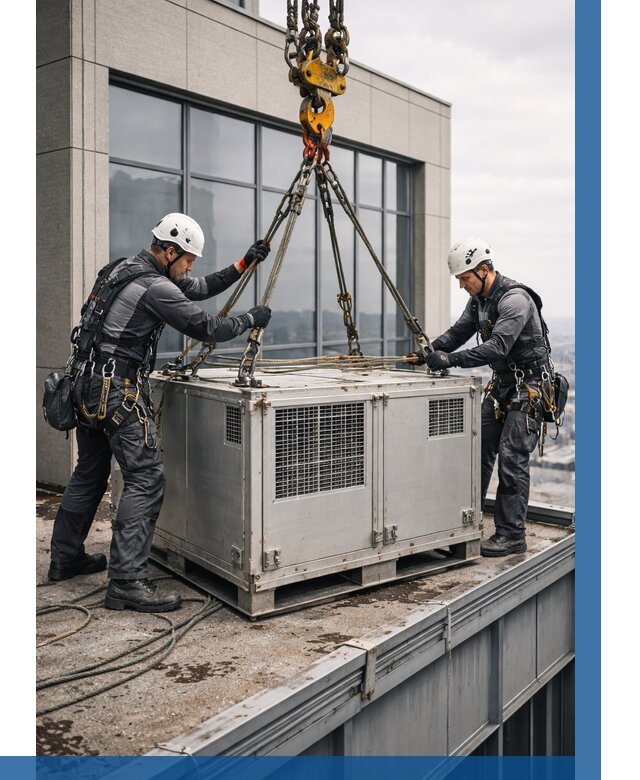 Такелажные работы на высоте в Сальске от 8134 р. | ВЫСОТНИК-Слс