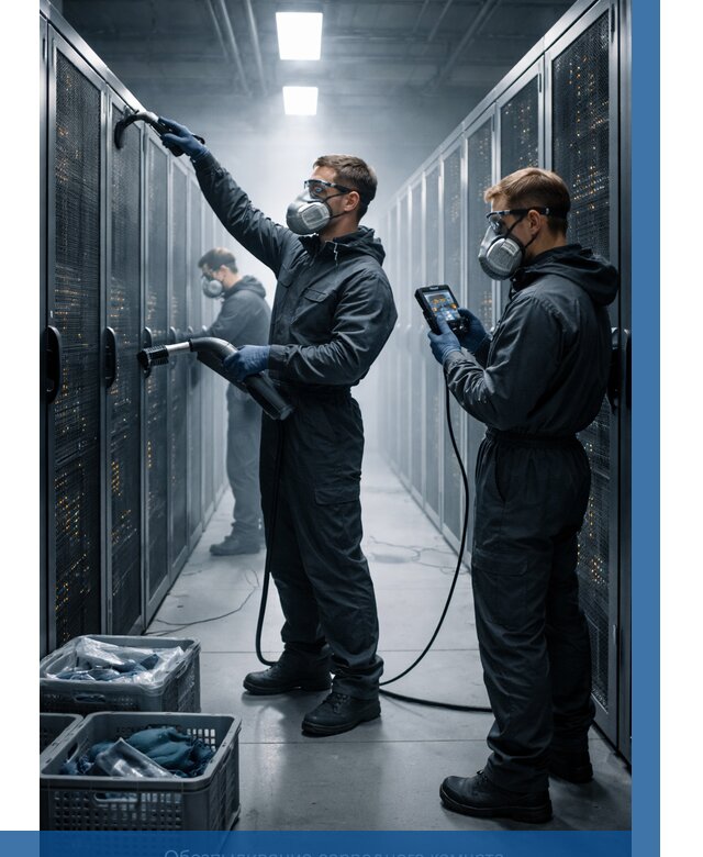 Обеспыливание серверной комнаты в Сальске от 4576 р. | ВЫСОТНИК-Слс