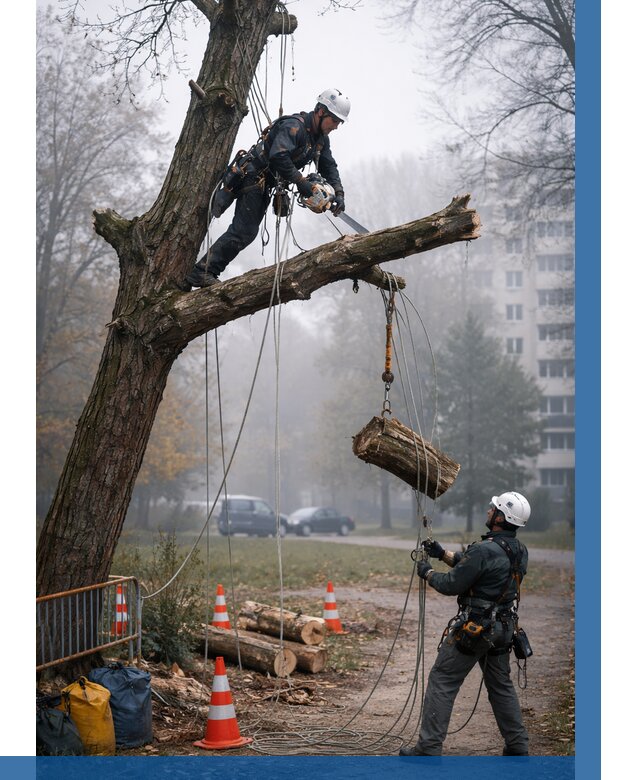Удаление аварийных деревьев в Сальске от 15252 р. | ВЫСОТНИК-Слс