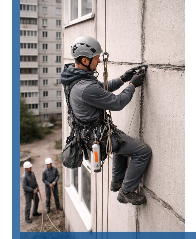 Обследование межпанельных швов и герметизация в Сальске