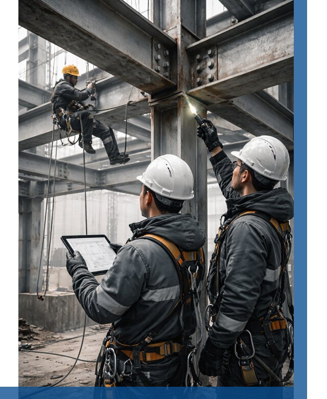 Обследование металлоконструкций в Сальске от 5592 р. | ВЫСОТНИК-Слс