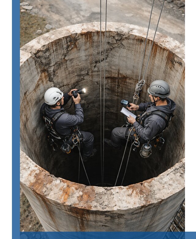 Обследование дымовой трубы: диагностика и оценка состояния в Сальске